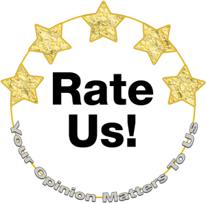 Rate Us badge